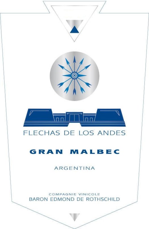 Flechas De Los Andes Gran Malbec (OU Kosher) 2013 Front Label