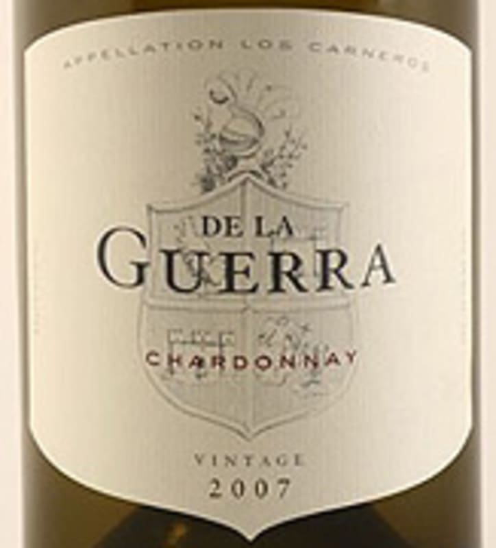 Hyde de Villaine HdV de La Guerra Chardonnay 2007 Front Label