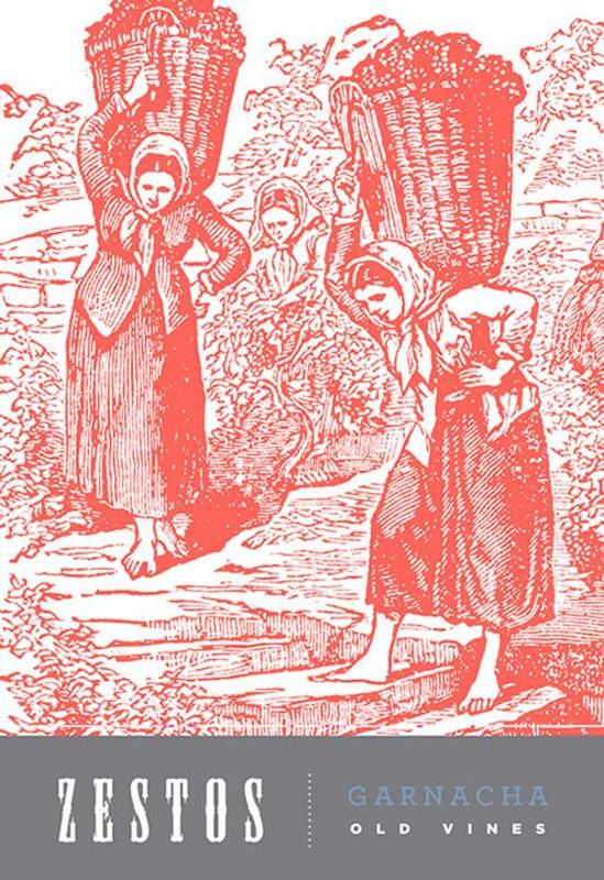 Pinyolet Zestos Old Vines Garnacha Rosado 2013 Front Label