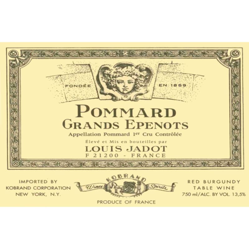 Louis Jadot Pommard Grands Epenot 2006 Front Label