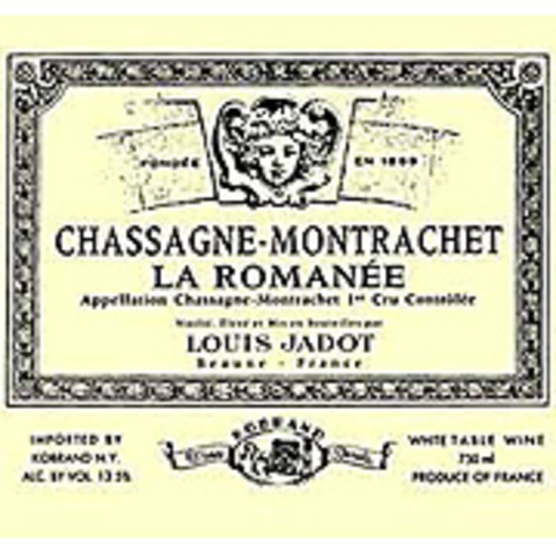 Louis Jadot Chassagne-Montrachet La Romanee 2006 Front Label