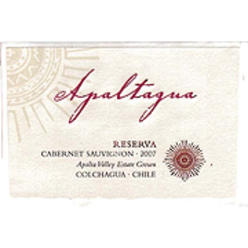 Apaltagua Cabernet Sauvignon 2007 Front Label