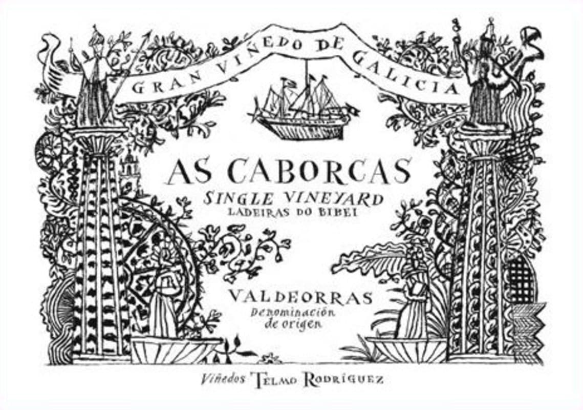 Telmo Rodriguez As Caborcas Single Vineyard Ladeiras do Bibei 2013 Front Label