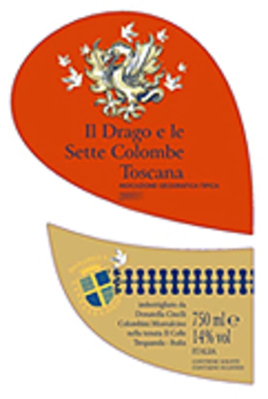 Donatella Cinelli Colombini Il Drago e le Sette Colombe 2004 Front Label
