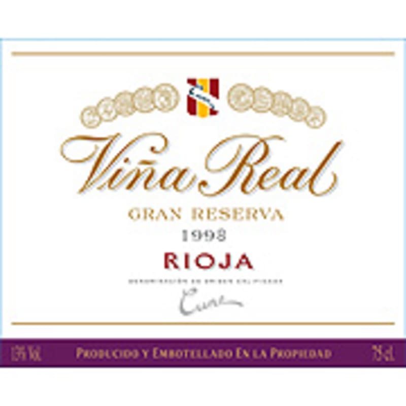 Vina Real Gran Reserva 1999 Front Label