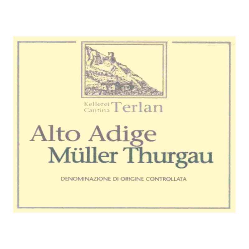 Terlan Muller Thurgau 2006 Front Label