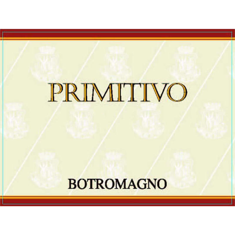Botromagno Primitivo 2005 Front Label