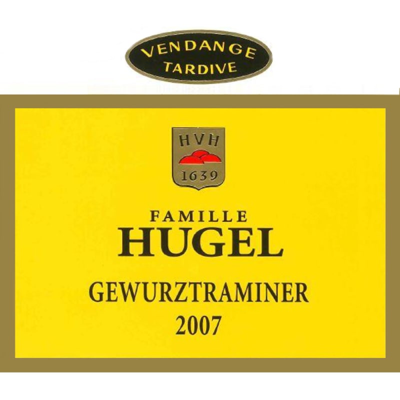 Hugel Gewurztraminer 2007 Front Label