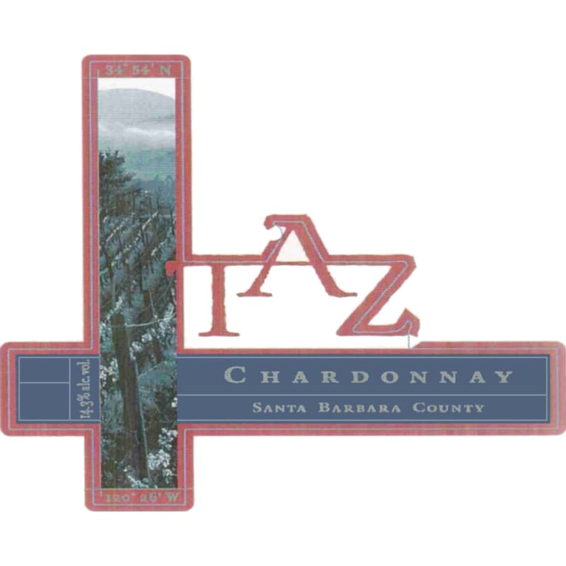 TAZ Santa Barbara Chardonnay 2006 Front Label