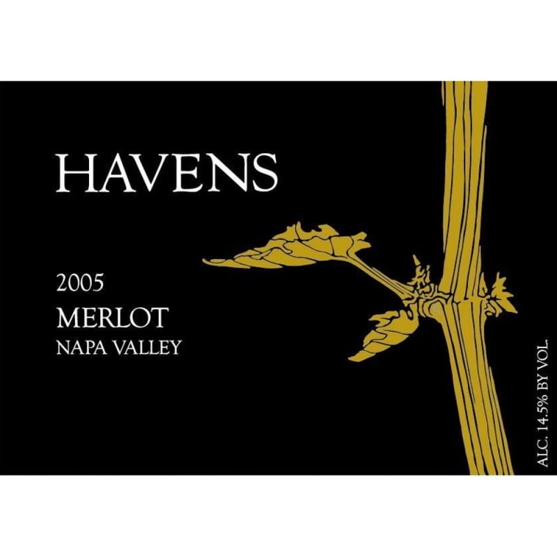 Havens Merlot 2005 Front Label