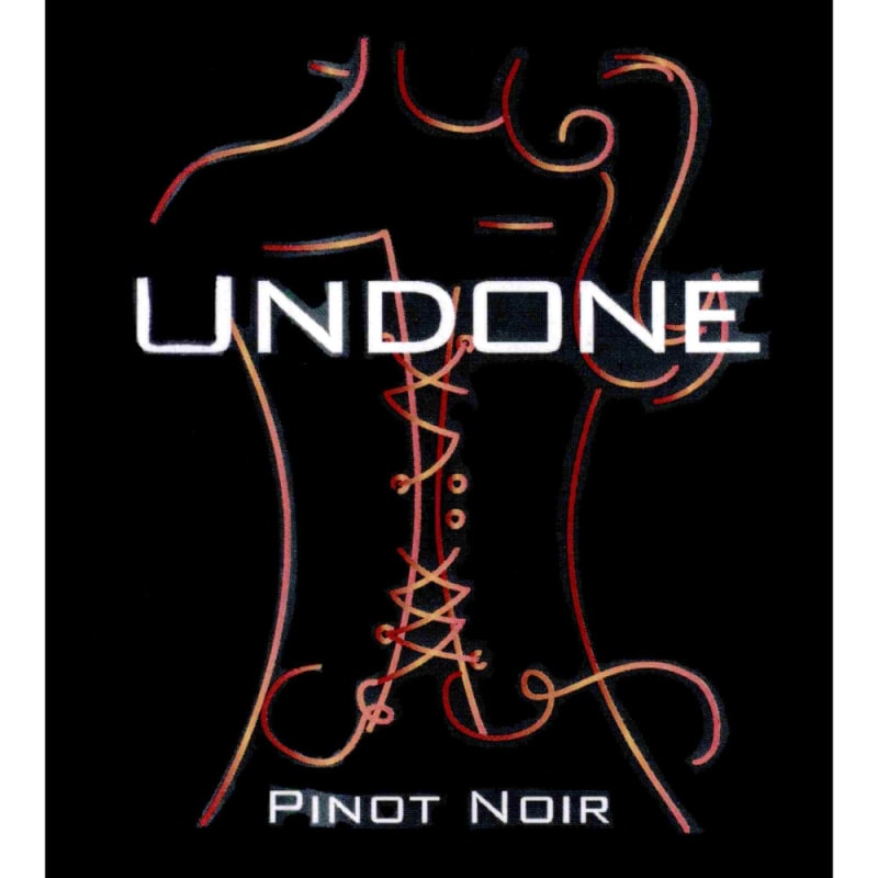 Undone Pinot Noir 2007 Front Label