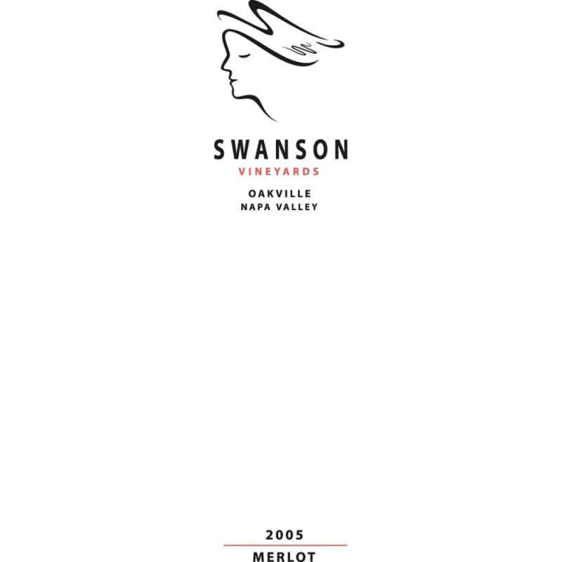 Swanson Oakville Merlot 2005 Front Label