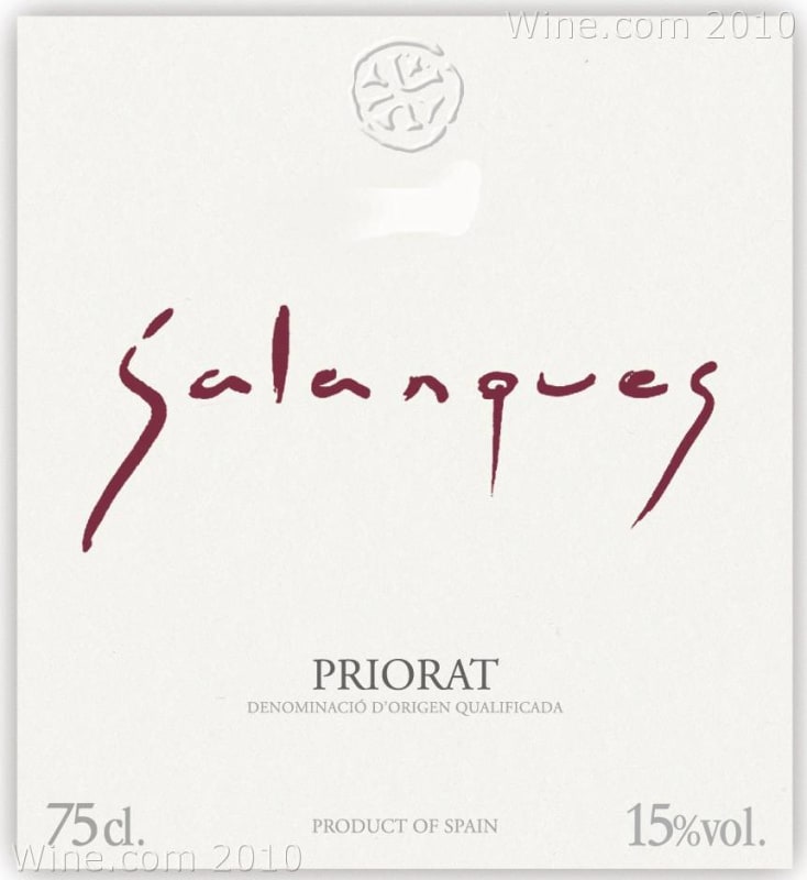Mas Doix Salanques 2005 Front Label