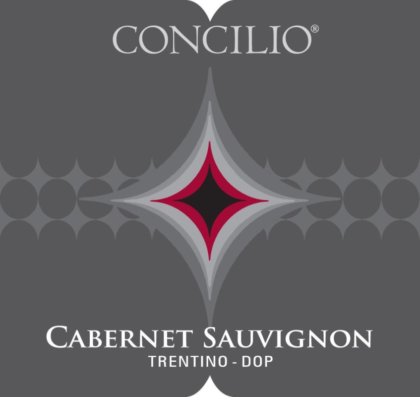 Concilio Trentino Cabernet Sauvignon 2014 Front Label