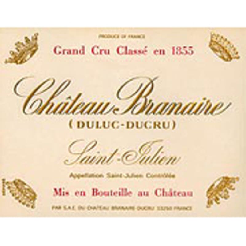 Chateau Branaire-Ducru 2004 Front Label