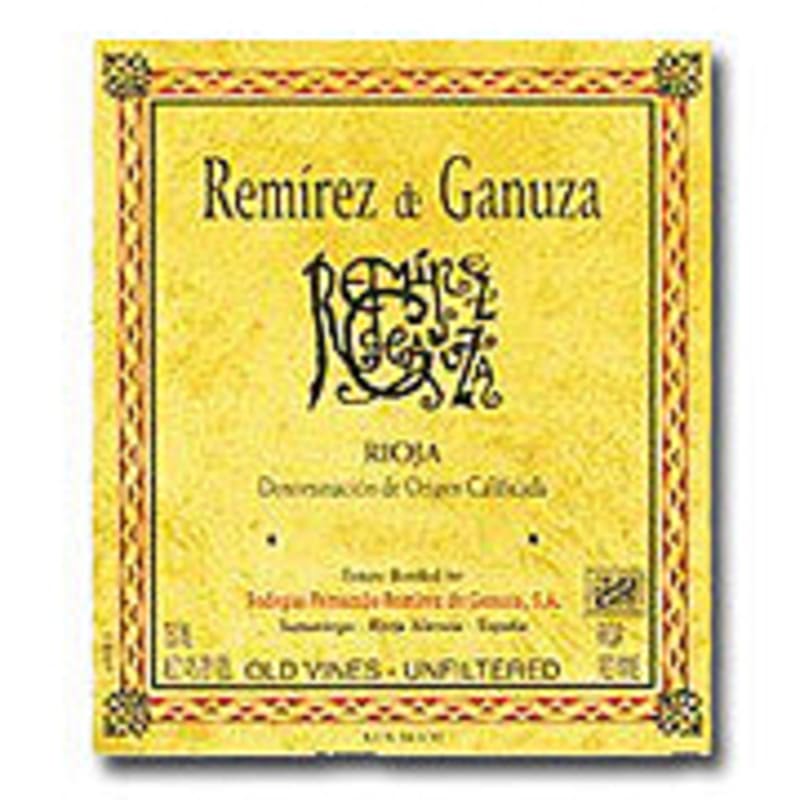 Remirez de Ganuza Rioja Reserva 2003 Front Label