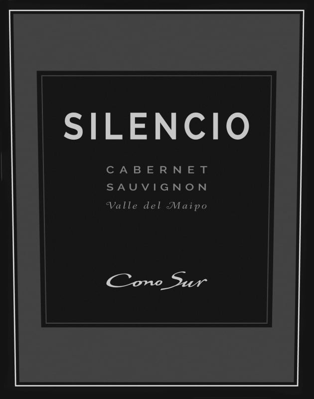 Cono Sur Silencio Cabernet Sauvignon 2011 Front Label