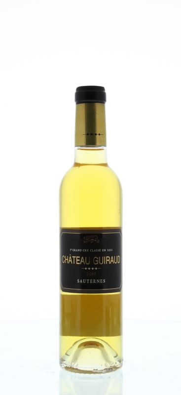 Chateau Guiraud Sauternes (375ML half-bottle) 2005 Front Bottle Shot