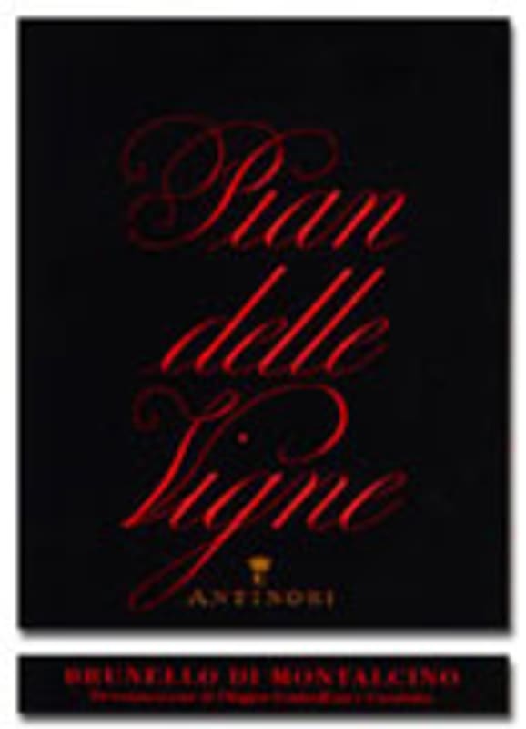 Marchesi Antinori Pian Delle Vigne Brunello di Montalcino 2003 Front Label