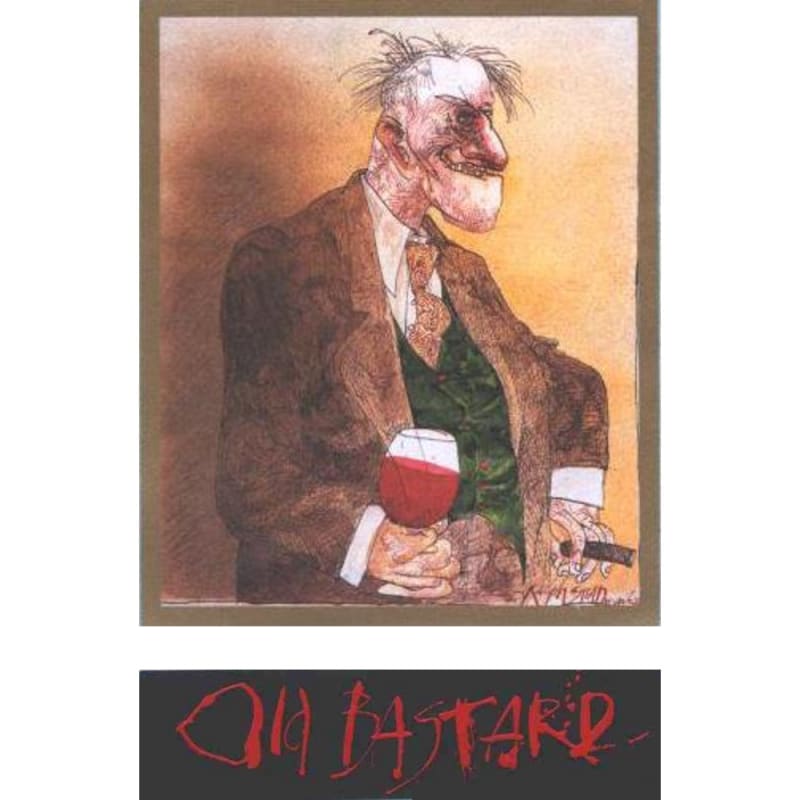 Kaesler Old Bastard Shiraz 2006 Front Label