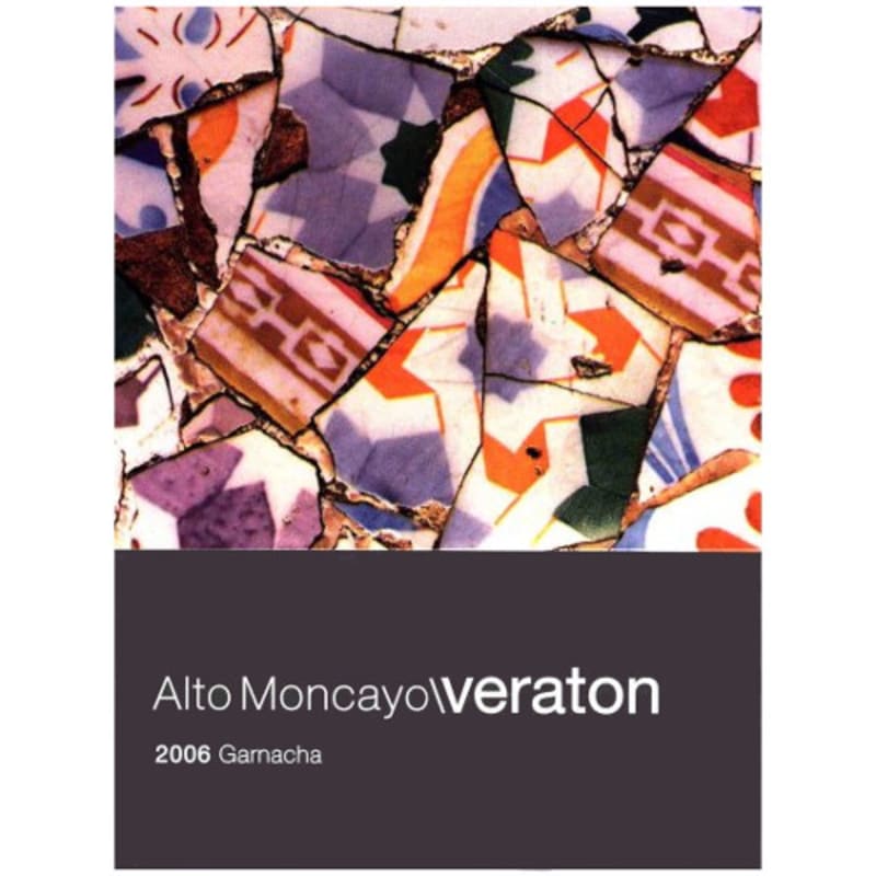 Alto Moncayo Veraton 2006 Front Label