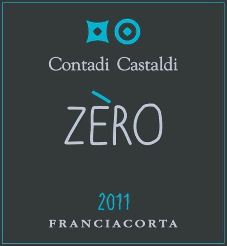 Contadi Castaldi Franciacorta Zero 2011 Front Label