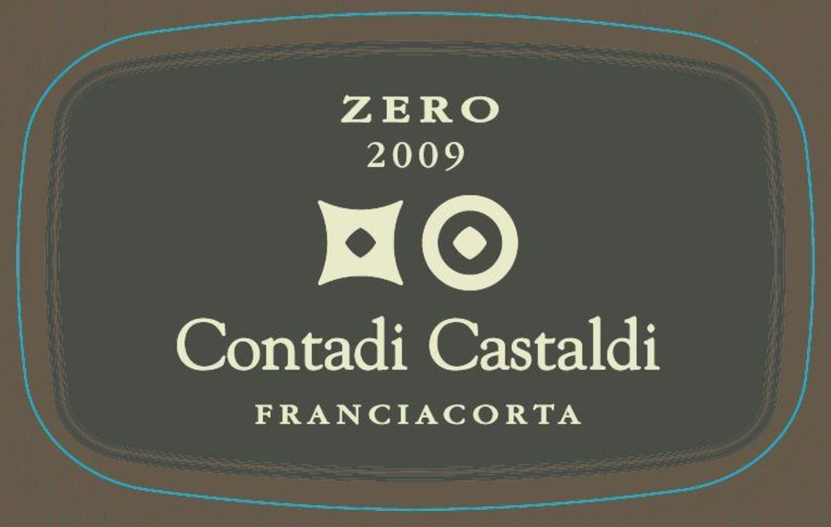 Contadi Castaldi Franciacorta Zero 2009 Front Label