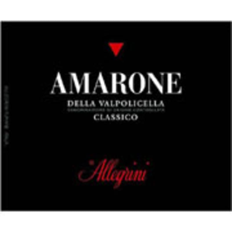 Allegrini Amarone Classico 2004 Front Label