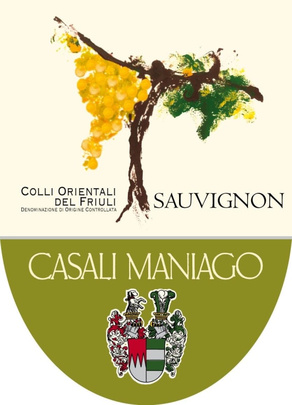 Conte D'Attimis-Maniago Casali Maniago Sauvignon Blanc 2015 Front Label