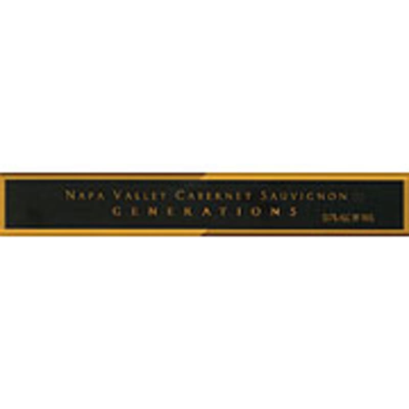 Raymond Generations Cabernet Sauvignon 2004 Front Label