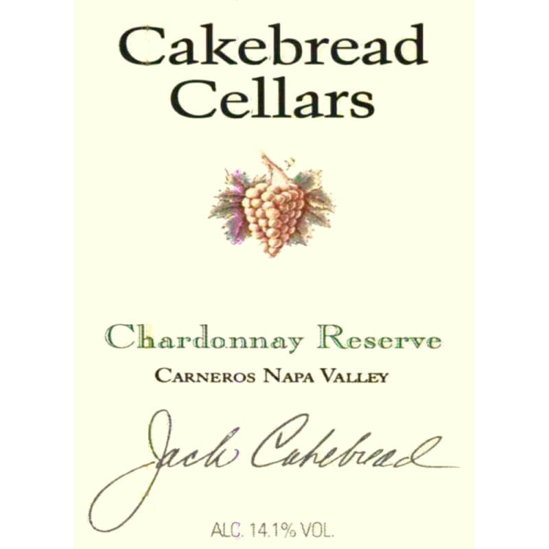 Cakebread Reserve Chardonnay 2005 Front Label