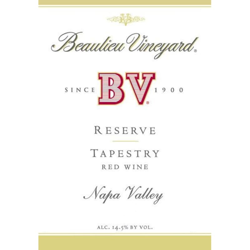 Beaulieu Vineyard Reserve Tapestry 2005 Front Label