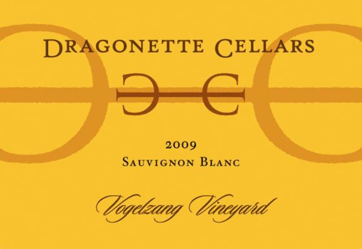 Dragonette Cellars Vogelzang Vineyard Sauvignon Blanc 2009 Front Label