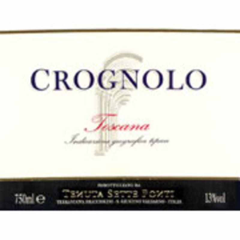 Tenuta Sette Ponti Crognolo 2006 Front Label