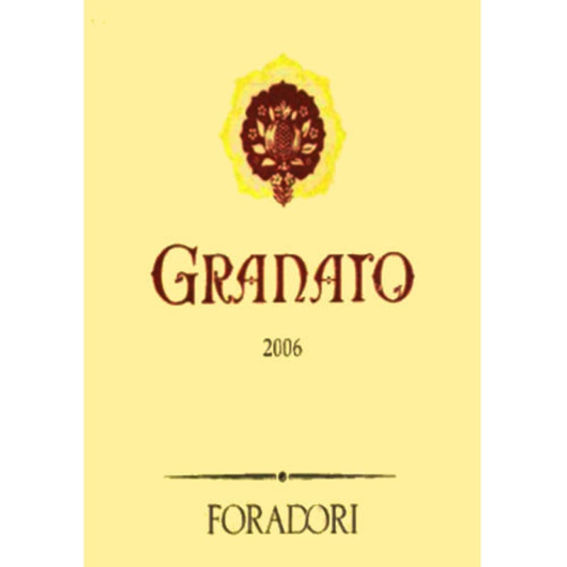 Foradori Granato 2006 Front Label