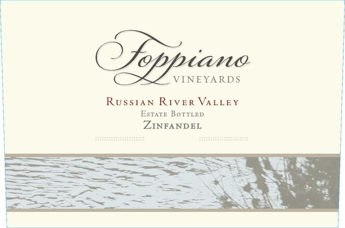 Foppiano Estate Zinfandel 2013 Front Label