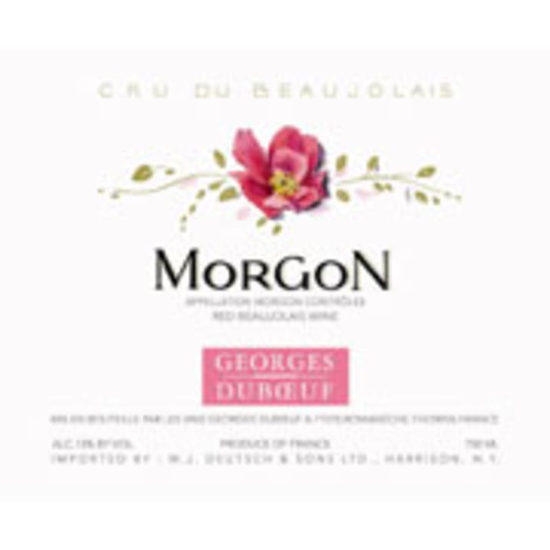 Duboeuf Morgon 2006 Front Label