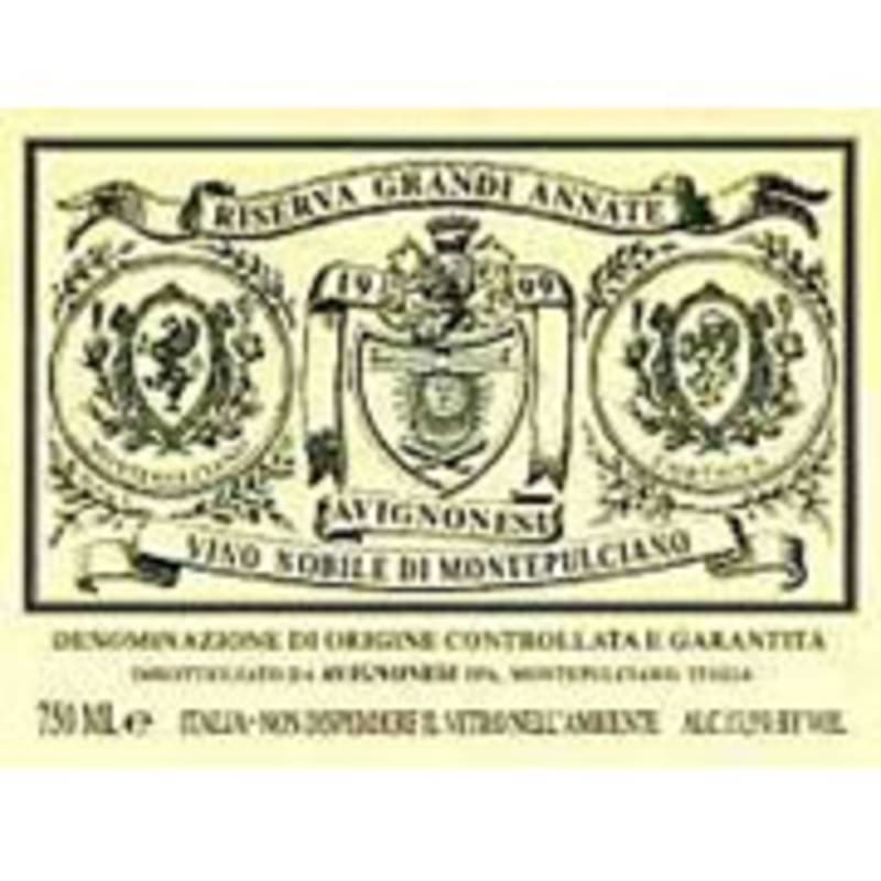 Avignonesi Grandi Annate Riserva Vino Nobile di Montepulciano 2004 Front Label