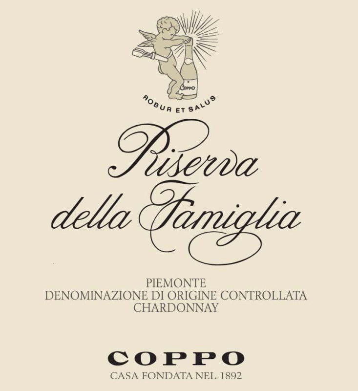 Coppo Piemonte della Famiglia Riserva Chardonnay 2007 Front Label