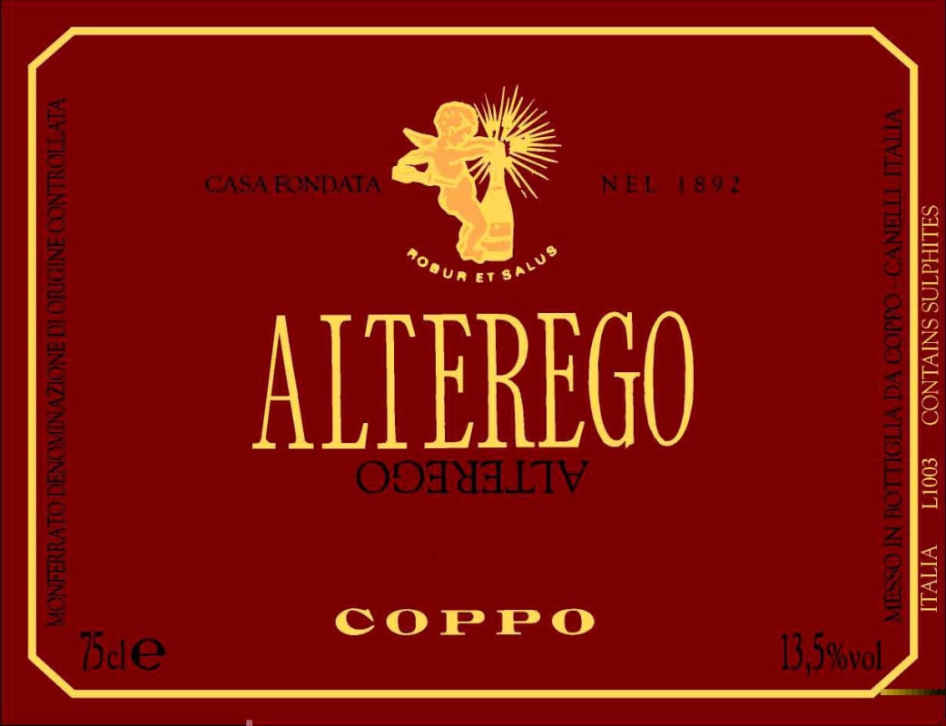 Coppo Alterego 2005 Front Label