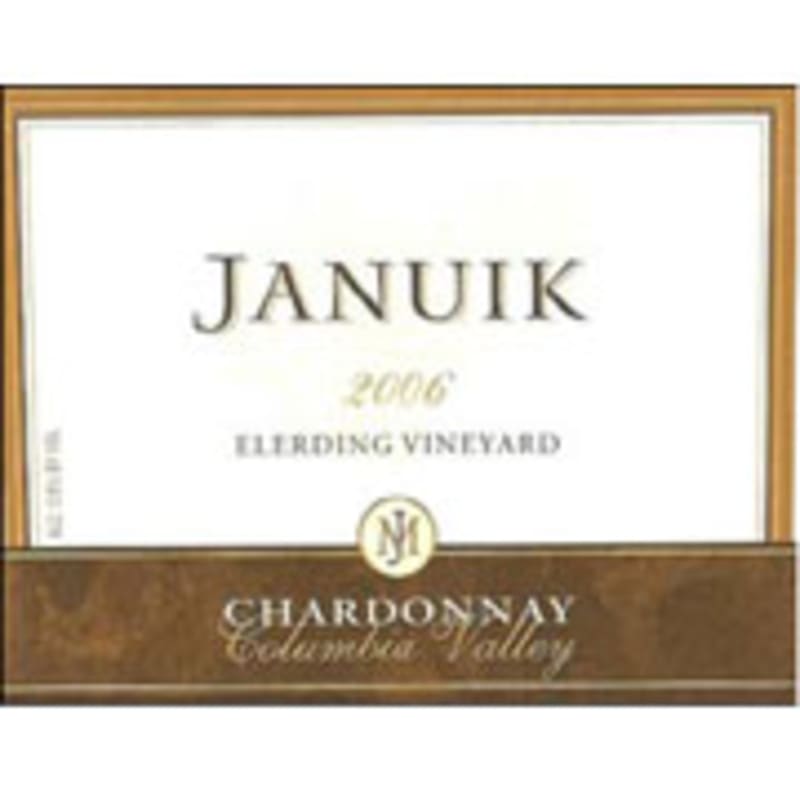 Januik Winery Elerding Vineyard Chardonnay 2006 Front Label
