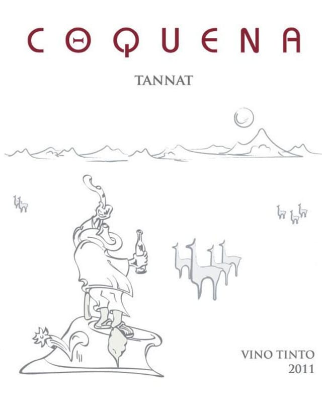 Coquena Tannat 2011 Front Label