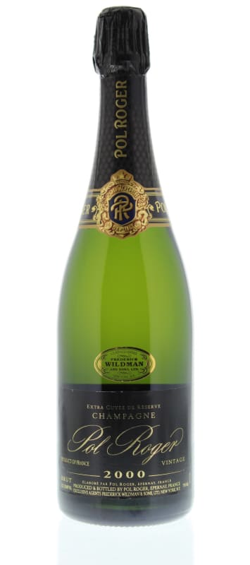Pol Roger Vintage Brut 2000 Front Bottle Shot
