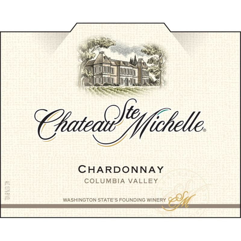 Chateau Ste. Michelle Columbia Valley Chardonnay 2007 Front Label