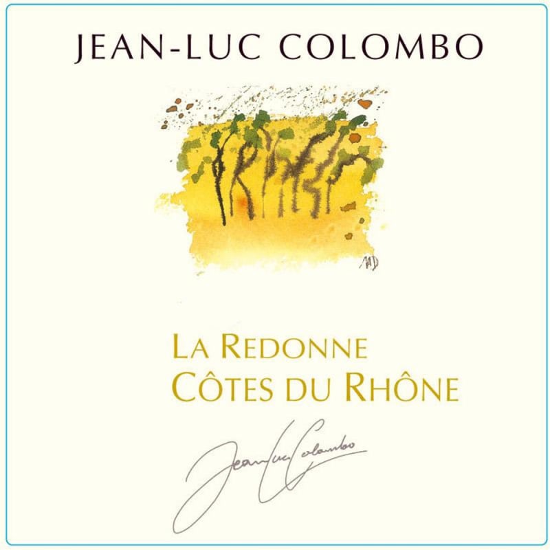 Jean-Luc Colombo Cotes du Rhone La Redonne Blanc 2007 Front Label