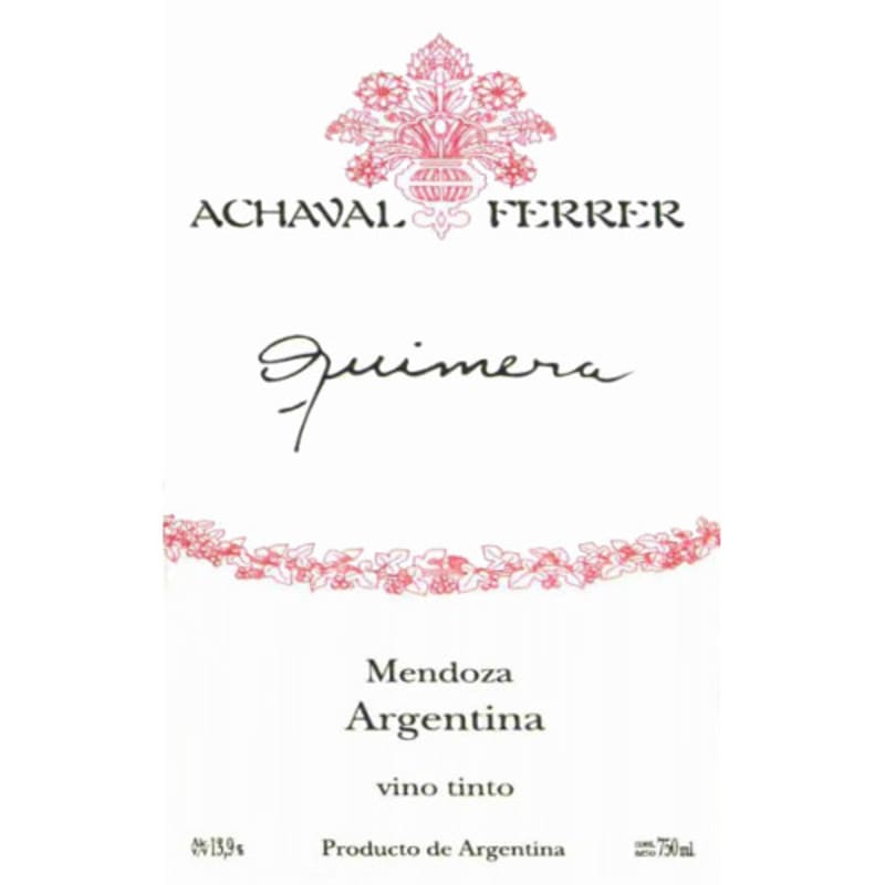 Achaval Ferrer Quimera 2006 Front Label