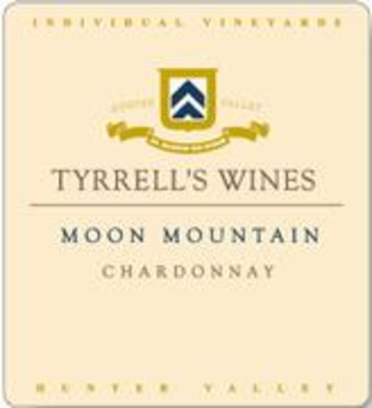 Tyrrell's Moon Mountain Hunter Valley Chardonnay 1995 Front Label