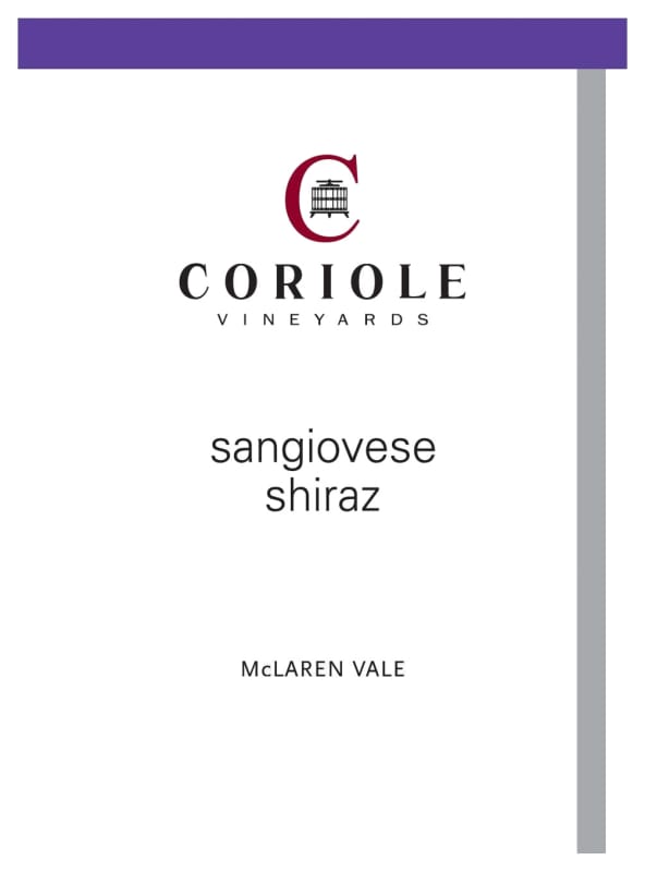Coriole Vineyards Sangiovese Shiraz 2011 Front Label