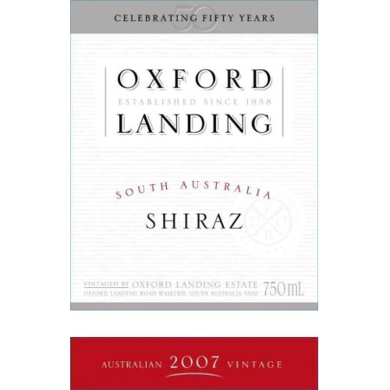 Oxford Landing Shiraz 2007 Front Label