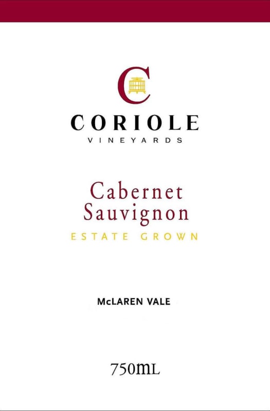Coriole Vineyards Estate Grown Cabernet Sauvignon 2011 Front Label